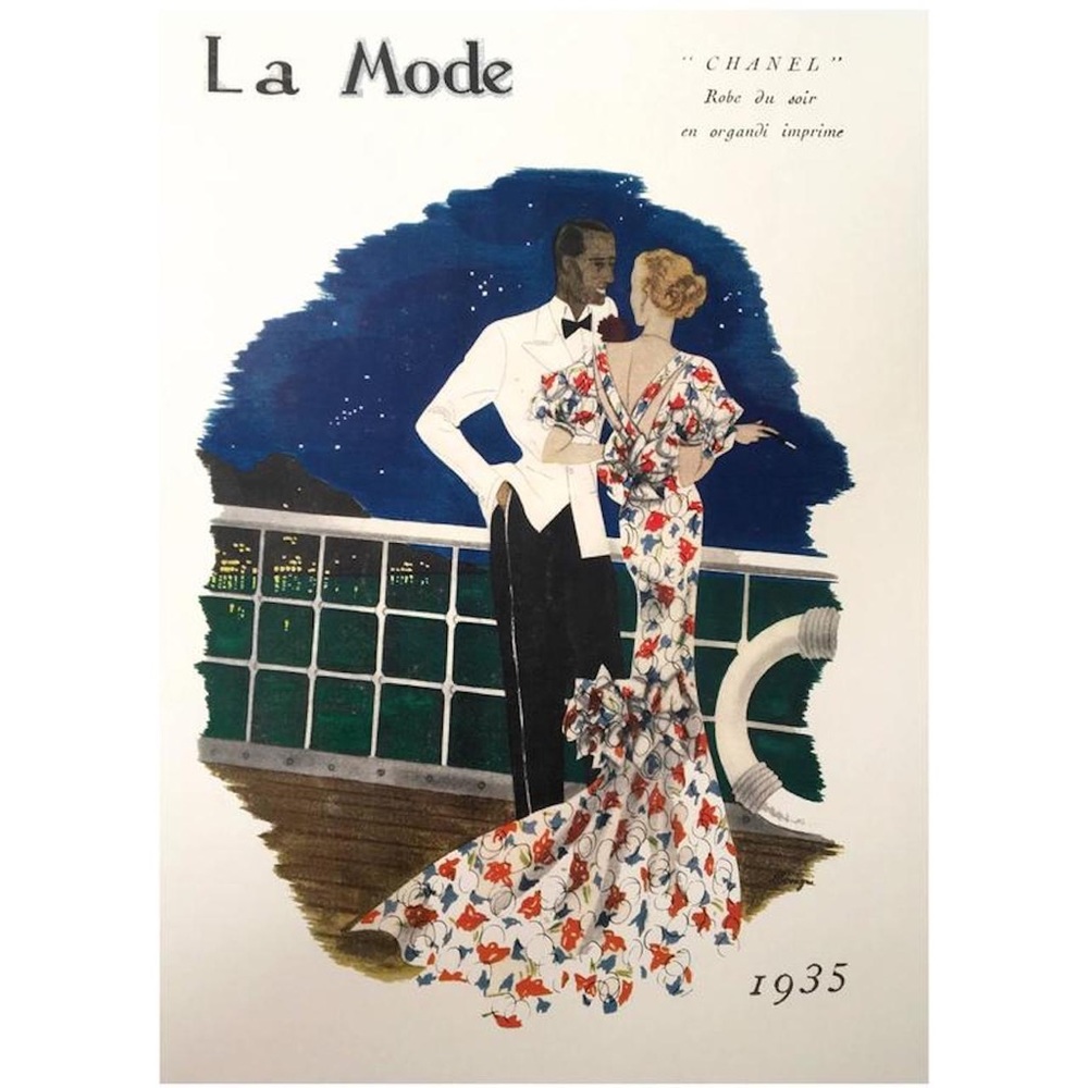 COPY - Chanel vintage ad print